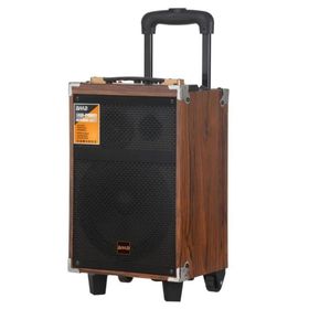 Baab Q12 Profosyonel Ahşap Kasa Taşınabilir Büyük 40x33x60 Kum Bluetooth Hoparlör