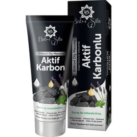 Bab-i Şifa Aktif Karbon 140 gr Bitkisel Diş Macunu