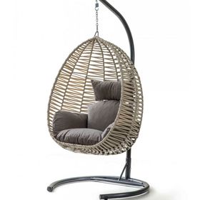 Babahçe Clas Swing Garden Krem Bahçe Salıncağı