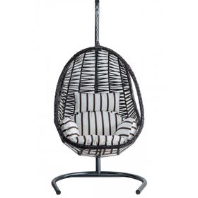 Babahçe Cosmo Swing Garden Kahverengi Çizgili Bahçe Salıncağı