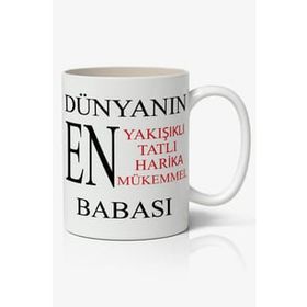 Babalar Günü Baskılı Kupa