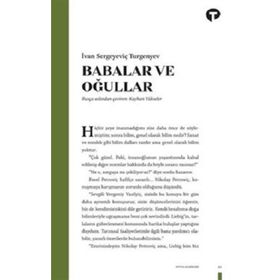 BABALAR VE OĞULLAR - IVAN SERGEYEVIÇ TURGENYEV (ISBN:9789755337258)