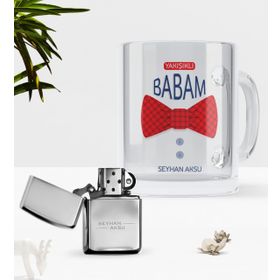Babam Tasarımlı Kupa Bardak