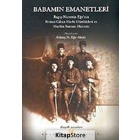 BABAMIN EMANETLERI RAGIP NURETTIN EĞE'NIN I. CIHAN HARBI GÜNLÜKLERI VE HARBIN SONRASI HATIRATI 1915 - GÜNEŞ N. EĞE-AKTER