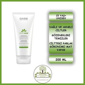 Babe 2x200 ml Stop Akn Purifying Cleansing Gel Temizleme Jeli