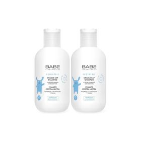 Babe Laboratorios Babe Bebek ve Çocuklar için Konak Önleyici 2x200 ml Şampuan
