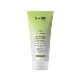 Babe Stop AKN Karma Yağlı Ciltler İçin 200 ml Peeling Etkili Temizleyici Jel