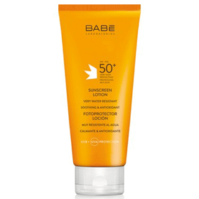 Babe SunScreen Lotion 200 ml Spf50+ Her Cit Tipine Uygun Güneş Koruyucu Losyon