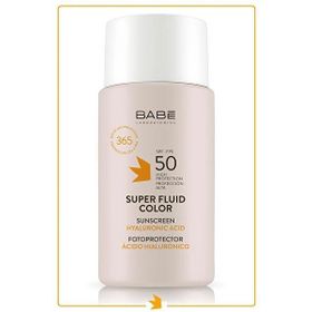 Babe Super Fluide Color 50 Faktör Renkli Yüz Güneş Koruyucu Krem 50 ml + Micellar Gel