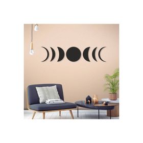 Babel Home Ay Temalı MDF Dekoratif Duvar Süsü Lazer Kesim Ahşap Tablo