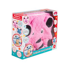 Babies Pembe Kapüşonlu Bebek Battaniyesi