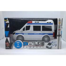Babil Işıklı Sesli Polis Mavi Renkli