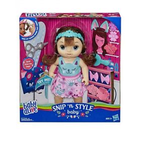 Baby Alive Bebeğimle Saç Tasarımı