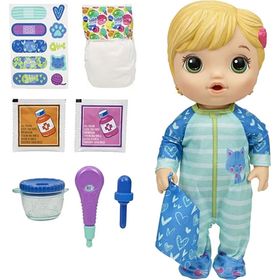 Baby Alive E6937 Bebeğim Hasta Oldu-Sarışın