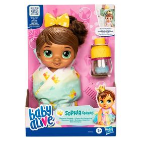 Baby Alive F9120 Esmer Bebeğimle Şampuan Eğlencesi Oyun Seti