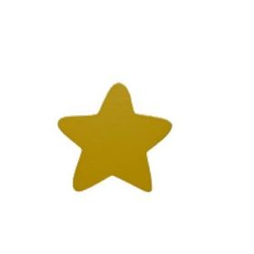 Baby Art Yıldız Gold Resimsiz Kulp