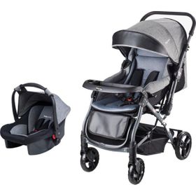 Baby Care BC65 Capron Çift Yönlü Gri Puset