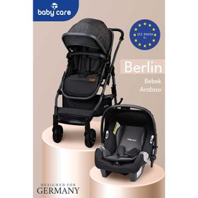 Baby Care Berlin Travel Siyah Sistem Bebek Arabası