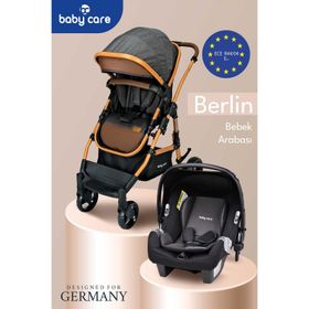 Baby Care Berlin Travel Siyah Sistem Bebek Arabası