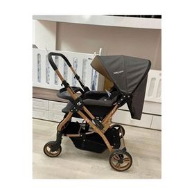 Baby Care Capron Gold Siyah Bebek Arabası