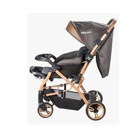 Baby Care Capron Gold Siyah Bebek Arabası