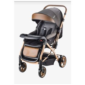 Baby Care Capron Gold Siyah Bebek Arabası