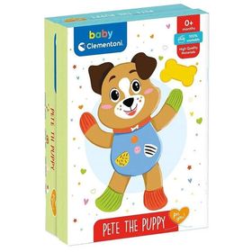 Baby Clementoni CLE-17759 Yumuşacık Kahverengi Köpekçik