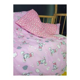 Baby Clime 3P-NT-1 95x135 Yorgan Kılıfı Yastık Kılıfı Çarşaf Çift Taraflı Bebek Nevresim Takımı