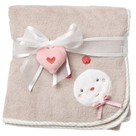 Baby Fehn 68641 Kahverengi Sevimli Bebek Battaniyesi