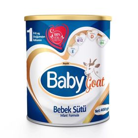 Baby Goat 1 0-6 Ay 400 gr Keçi Sütü Bazlı Devam Sütü