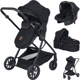 Baby Home 1010 Qool Black Siyah Travel Sistem Bebek Arabası