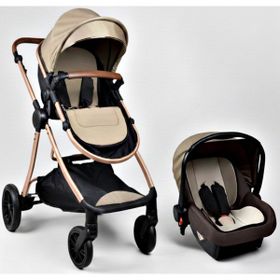 Baby Home 1010 Qool Gold Kahve Çift Yönlü Bebek Arabası