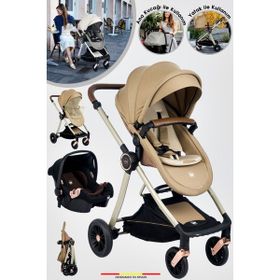 Baby Home 1012EOS Kahverengi Travel Sistem Bebek Arabası