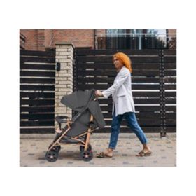 Baby Home 104Quid Kahverengi Tam Yatarlı Baston Bebek Arabası