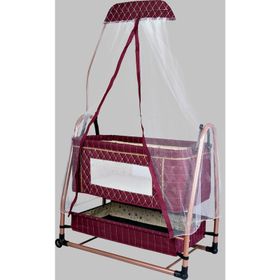 Baby Home 505 Maya Anne Yanı Gri Bebek Beşik