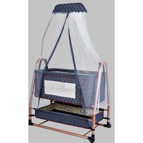 Baby Home 505 Maya Anne Yanı Gri Bebek Beşik