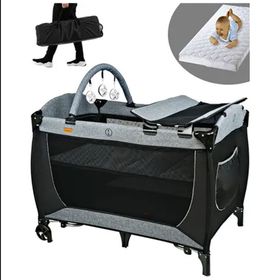 Baby Home 560 Golite 70x110 cm Gri Bebek Oyun Parkı Park Yatak