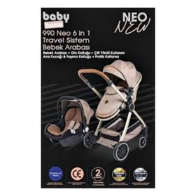 Baby Home 990 Neo Kahverengi Travel Sistem Bebek Arabası