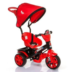 Baby Hope Bobo Speed Tenteli 3 Tekerlekli Kırmızı Çocuk Bisiklet
