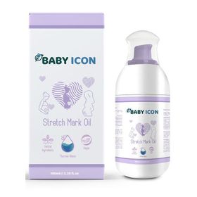 Baby İcon 100 ml Gebe Çatlak Önleyici Yağ