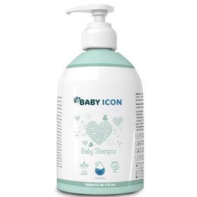 Baby İcon 300 ml Beyaz Saç ve Vücut Bebek Şampuanı