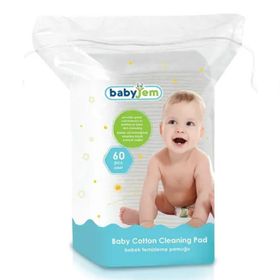 Baby Jem 60'lı Bebek Temizleme Pamuğu