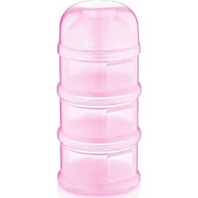 Baby Jem Katlı Pembe Toz Mama Kabı