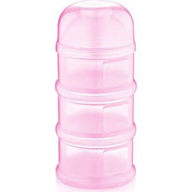 Baby Jem Katlı Pembe Toz Mama Kabı