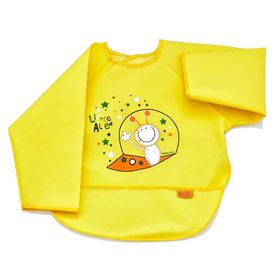 Baby Jem Muşamba Kollu Önlük-Sarı