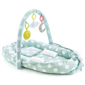 Baby Jem Oyuncaklı Anne Baba Yanı Yeşil Yatağı