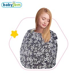 Baby Jem Siyah Emzirme Önlüğü