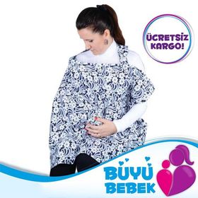 Baby Jem Siyah Emzirme Önlüğü