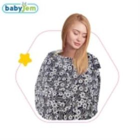 Baby Jem Siyah Emzirme Önlüğü