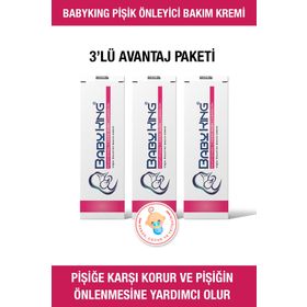 Baby King 37 gr 3 Adet Pişik Önleyici Bakım Kremi